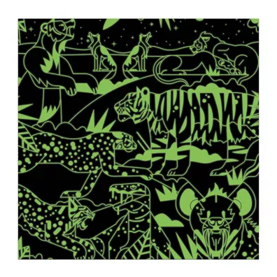 Puzzle rodzinne wiecce w ciemnoci 500 el. Drapieniki Mudpuppy