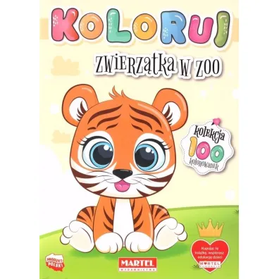 Zwierz�tka w ZOO. Koloruj