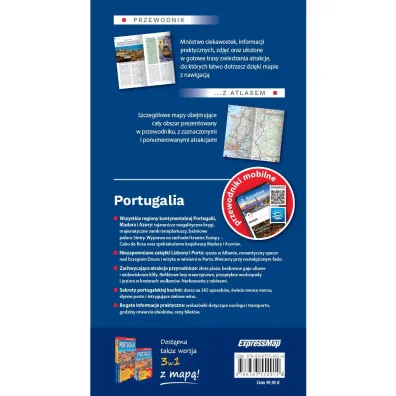 Portugalia przewodnik z atlasem 2025