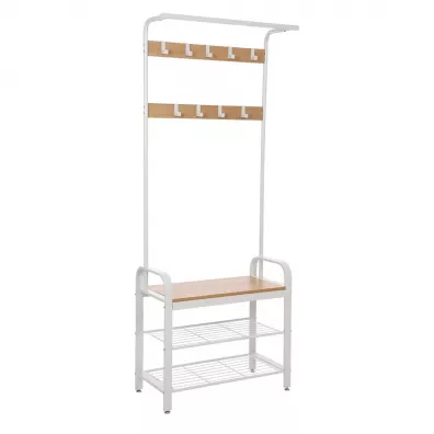 Songmics Wieszak Loft na ubrania z pk na buty