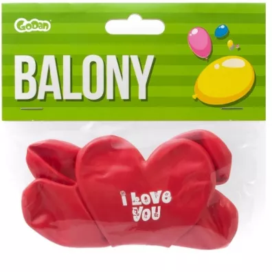 Godan Balon Serce 3 szt.