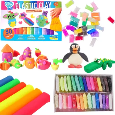 Zestaw Do Modelowania Plastelina Ciastolina Kolorowa Masa Plastyczna Lovin