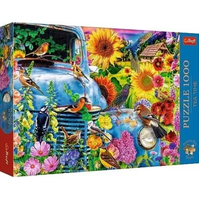 Puzzle 1000 el. Wiejska sielanka: �piewaj�ce Ptaki Trefl