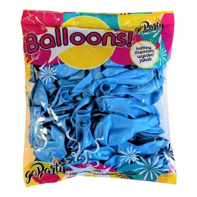 Balon B057 bkitny 80 szt.
