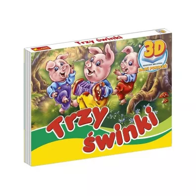 Ksia�eczka 3D Bajki Pokole�: Trzy �winki