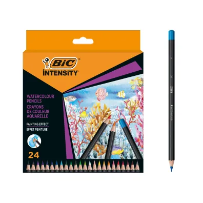 Bic Kredki o��wkowe Intensity Premium Watercoloour 24 szt.