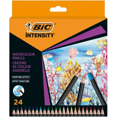 Bic Kredki o��wkowe Intensity Premium Watercoloour 24 szt.