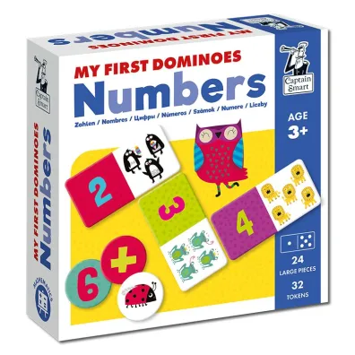 Captain Smart. My first dominoes Numbers