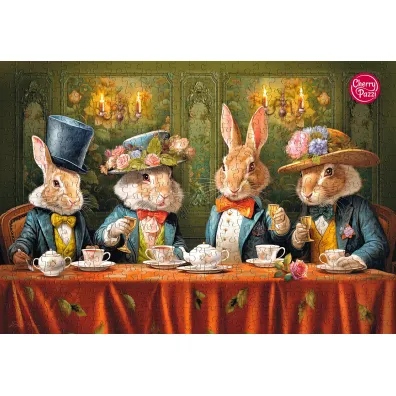 Puzzle 500 el. Fancy Bunny Party CherryPazzi