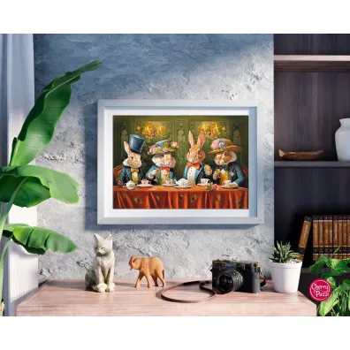 Puzzle 500 el. Fancy Bunny Party CherryPazzi