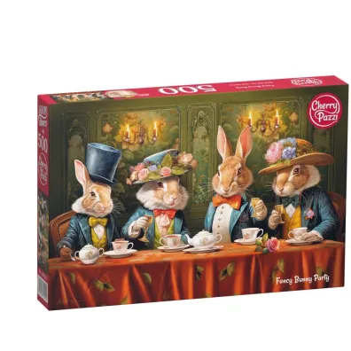 Puzzle 500 el. Fancy Bunny Party CherryPazzi