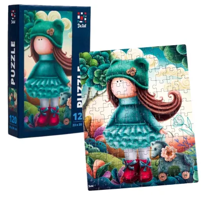 Puzzle 120 el. Lalka z koniem Roter Kafer
