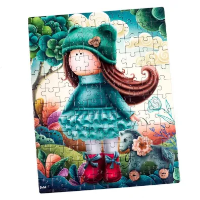 Puzzle 120 el. Lalka z koniem Roter Kafer