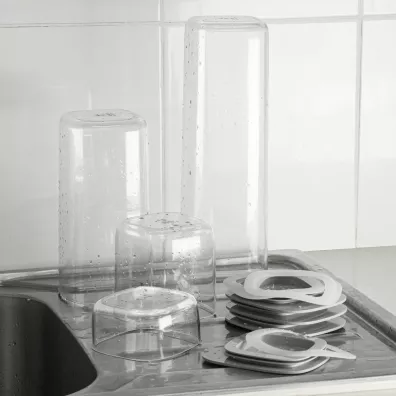 Qualy Pojemnik do przechowywania Flat Top 300 ml