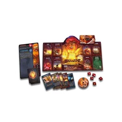 Dice Throne. Starcie 1. Barbarzy�ca vs Ksi�ycowa Elfka Lucky Duck Games Polska