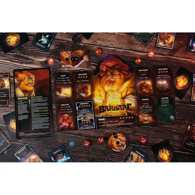 Dice Throne. Starcie 1. Barbarzy�ca vs Ksi�ycowa Elfka Lucky Duck Games Polska