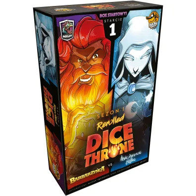 Dice Throne. Starcie 1. Barbarzy�ca vs Ksi�ycowa Elfka Lucky Duck Games Polska