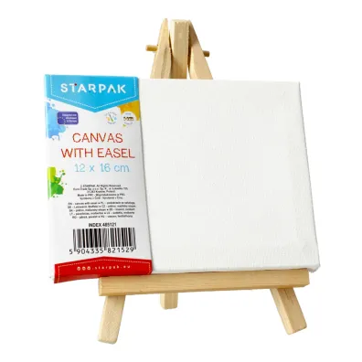 Starpak Podobrazie ze sztalug� 485121 12 x 16 cm