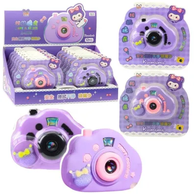 LeanToys Gumka do mazania aparat fotograficzny fiolet MIX