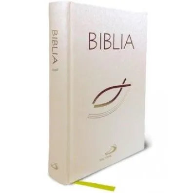 Biblia z rybk� - bia�a z paginatorami TW