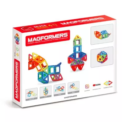 Klocki magnetyczne Magformers 3D 50 el.