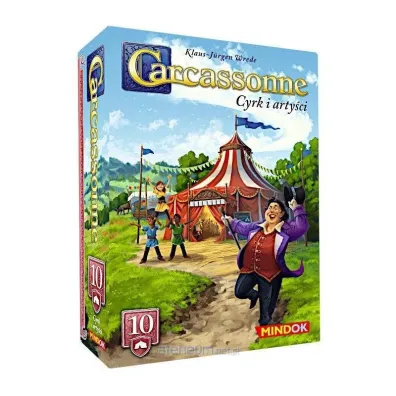 Carcassonne 10 Cyrk i Arty�ci. Edycja 3 Bard Centrum Gier