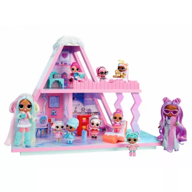Lalka Lol Surprise z akcesoriami Winter Snow Chalet MGA 427735INT Mga Entertainment
