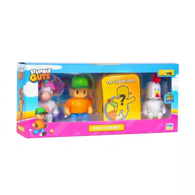 Stumble Guys Mini Action Figures 4 Pack