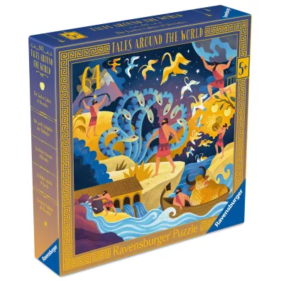 Puzzle dla dzieci 64 el. Dwana�cie prac Herkulesa Ravensburger