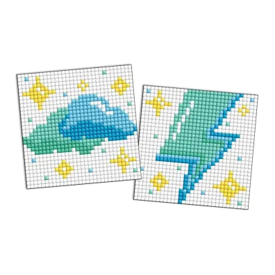 Diamentowa mozaika na magnes - LOL Chmura 9x9cm Ideyka