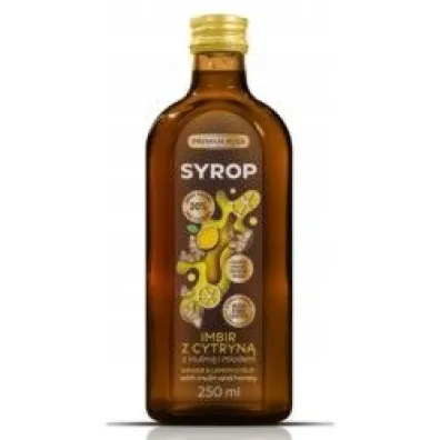 Premium Rosa Syrop Imbir z cytryn� inulin� i mi�d 250 ml