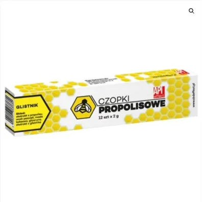Cbd Effect API Effect Czopki Propolisowe GLISTNIK 12 szt.