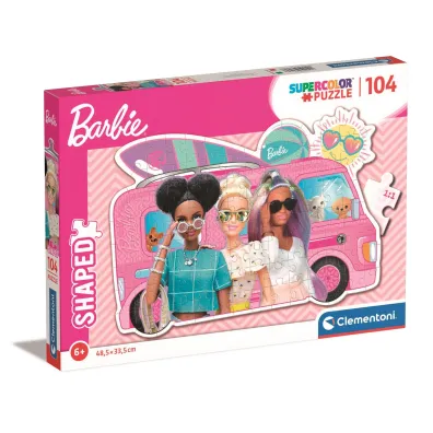 Puzzle 104 el. Wyj�tkowa kolekcja Barbie Clementoni