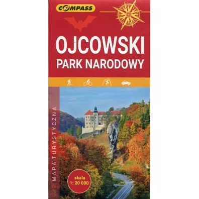 Mapa turystyczna Ojcowski Park Narodowy 1:20 000