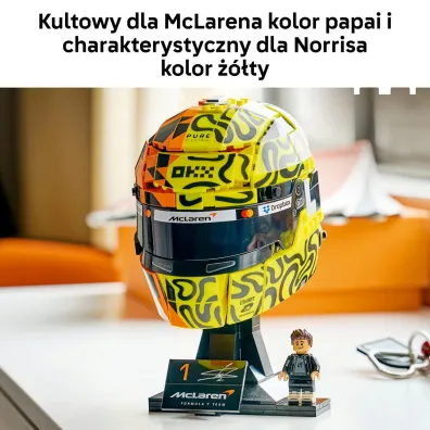 LEGO Editions Formula 1 Kask Lando Norris McLaren Mastercard F1® Team 43023