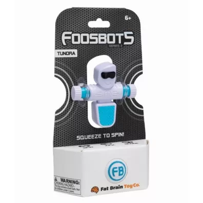 Pi�karzyki Foosbots - pojedynczy pi�karzyk Bia�y Fat Brain Toy Co