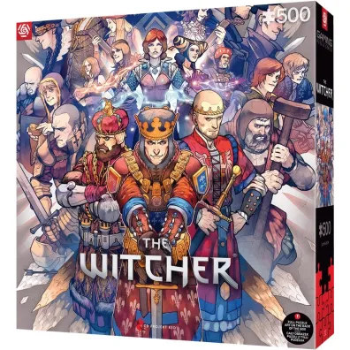 Puzzle 500 el. The Witcher Northern Realms Good Loot