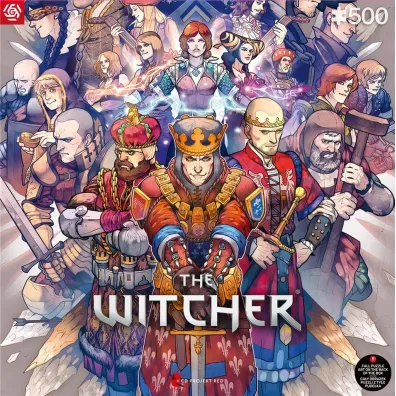 Puzzle 500 el. The Witcher Northern Realms Good Loot