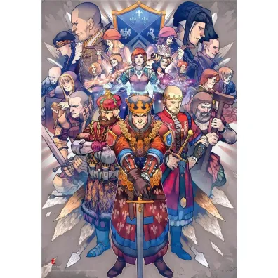 Puzzle 500 el. The Witcher Northern Realms Good Loot