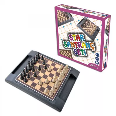 Plastic Chess Set, szachy