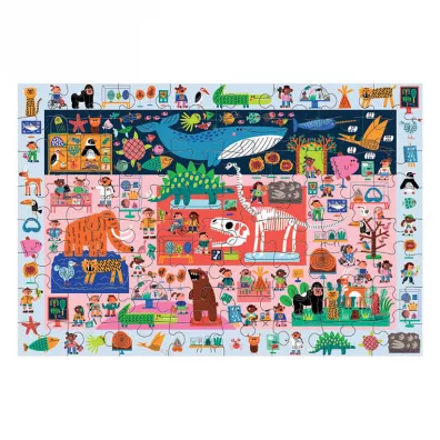 Puzzle obserwacyjne Muzeum historii naturalnej 4+ Mudpuppy