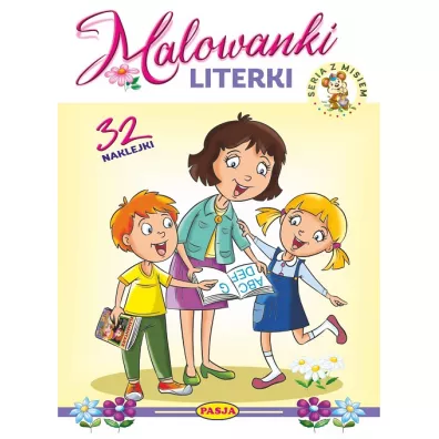 Literki. Malowanki. Seria z misiem - Ernest B��dowski, W�odzimierz Kruszewski
