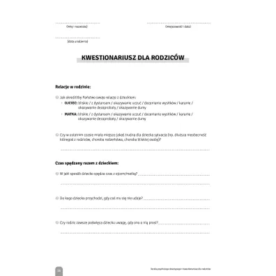 Teczka psychologa dzieci�cego. Materia�y dla terapety pracuj�cego z dzie�mi w wieku przedszkolnym i wczesnoszkolnym