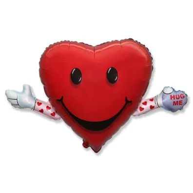 Godan Balon foliowy Serce Love&Hug 61cm