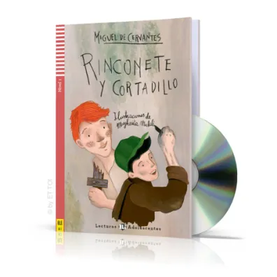 LH Rinconete y Cortadillo ksi��ka + audio online A1 - Miguel de Cervantes