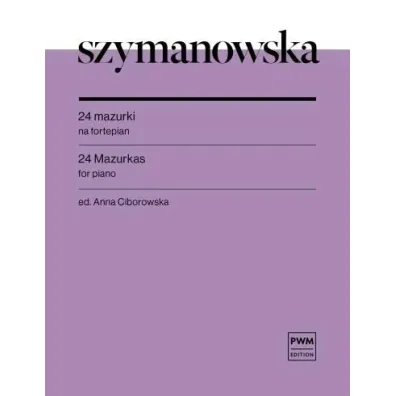24 mazurki nuty na fortepian - Maria  Szymanowska
