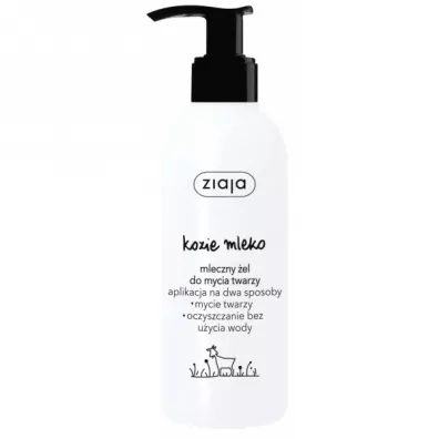 Ziaja Kozie Mleko mleczny el do mycia twarzy 200 ml