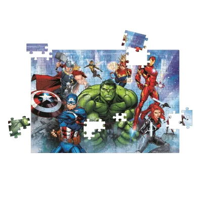 Puzzle 180 el. SuperColor. The Avengers Clementoni