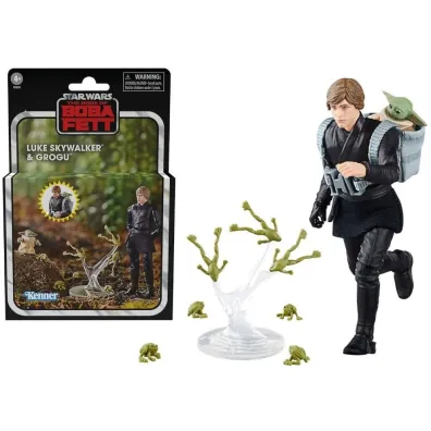 Figurka Star Wars vintage Luke Skywalker i Grogu