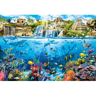 Puzzle 1500 el. Pirate Island Castorland